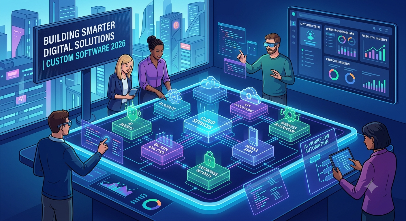 Custom Software Development in 2026: How Businesses Are Building Smarter Digital Solutions