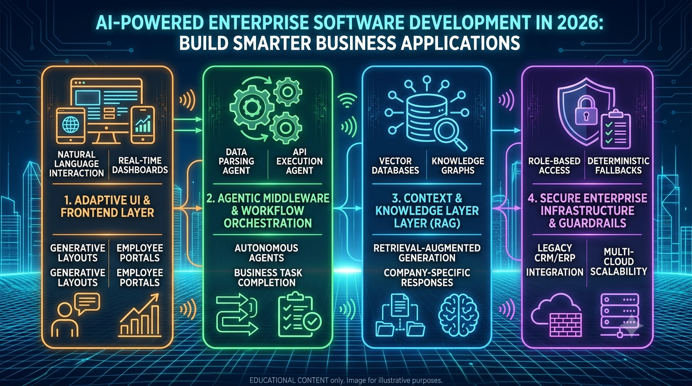 AI-Powered Enterprise Software Development in 2026: Build Smarter Business Applications