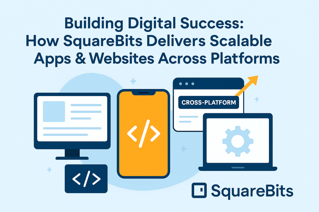 Building Digital Success: How SquareBits Delivers Scalable Apps & Websites Across Platforms