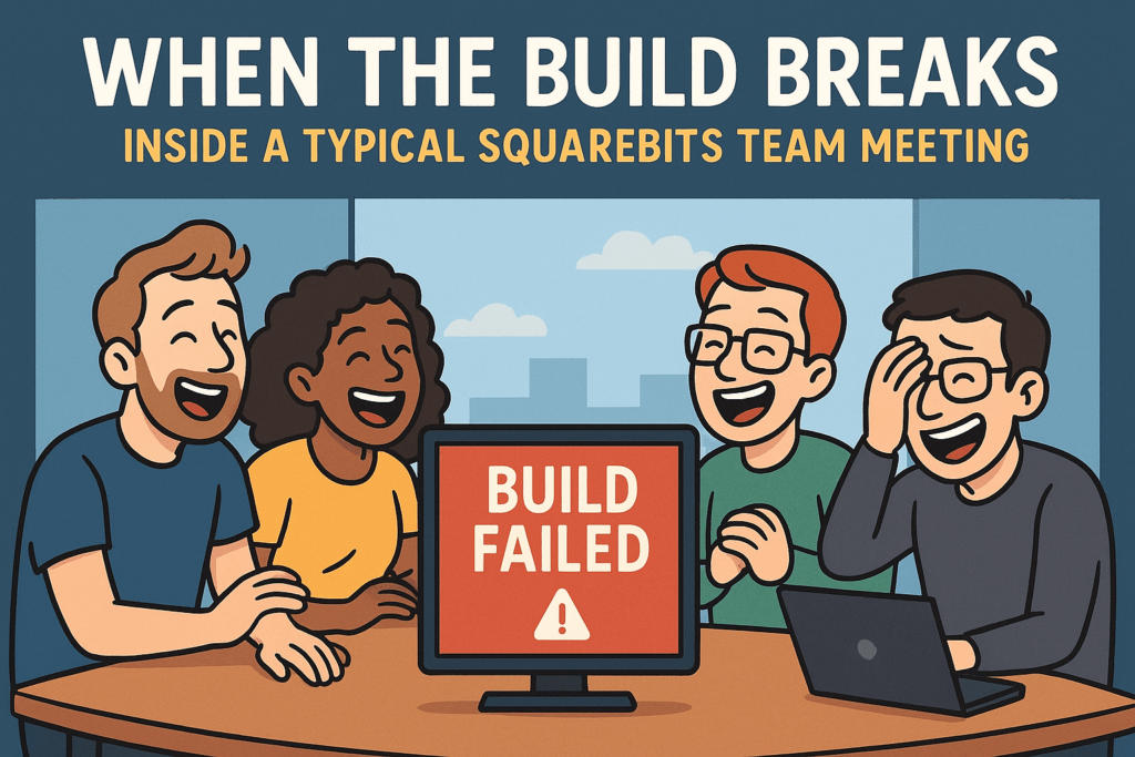 When the Build Breaks: Inside a Typical SquareBits Team Meeting