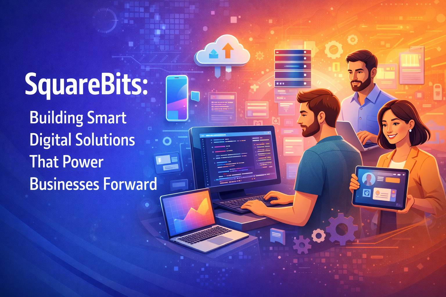 SquareBits: Building Smart Digital Solutions That Power Businesses Forward